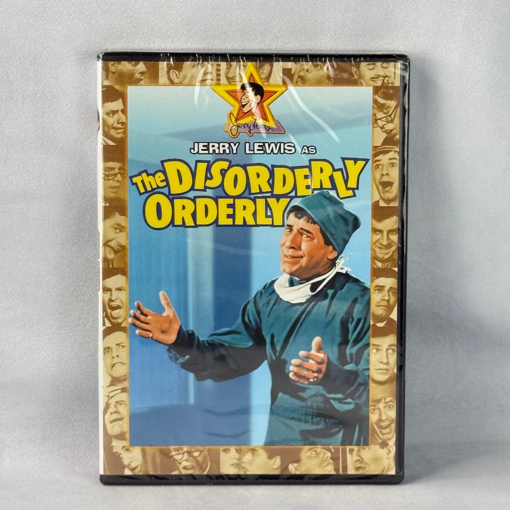 Jerry Lewis The Disorderly Orderly DVD, New, Sealed
